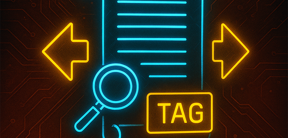 Hackvertor history scroll with arrows and a magnifying glass